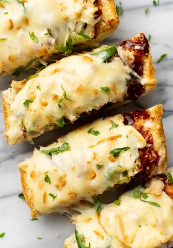BBQ Chicken French Bread Pizza