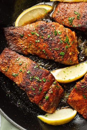 Easy Blackened Salmon