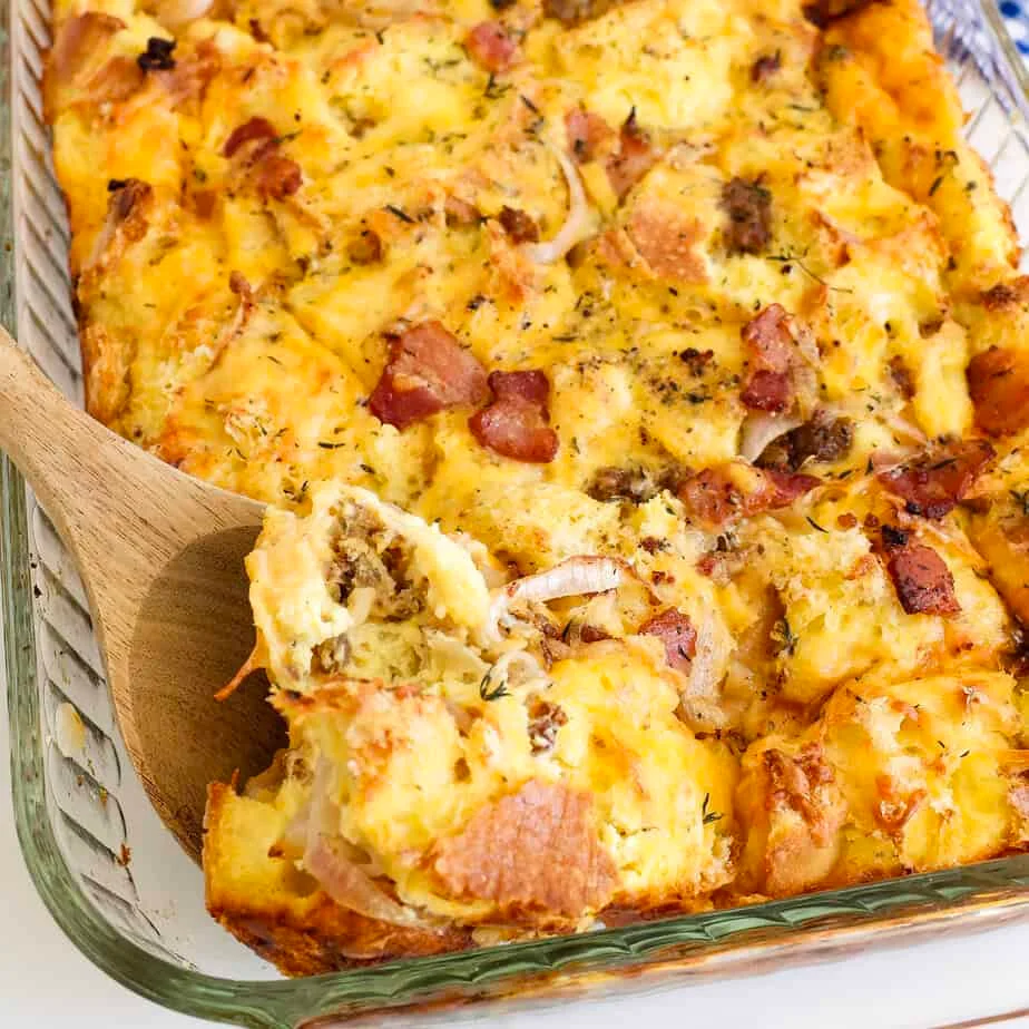 Breakfast Strata
