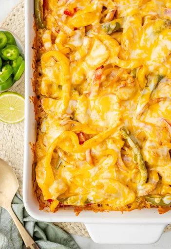 Chicken Fajita Casserole