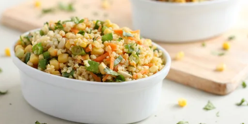 Curried bulgur wheat salad