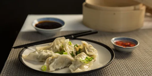 Duck dumplings