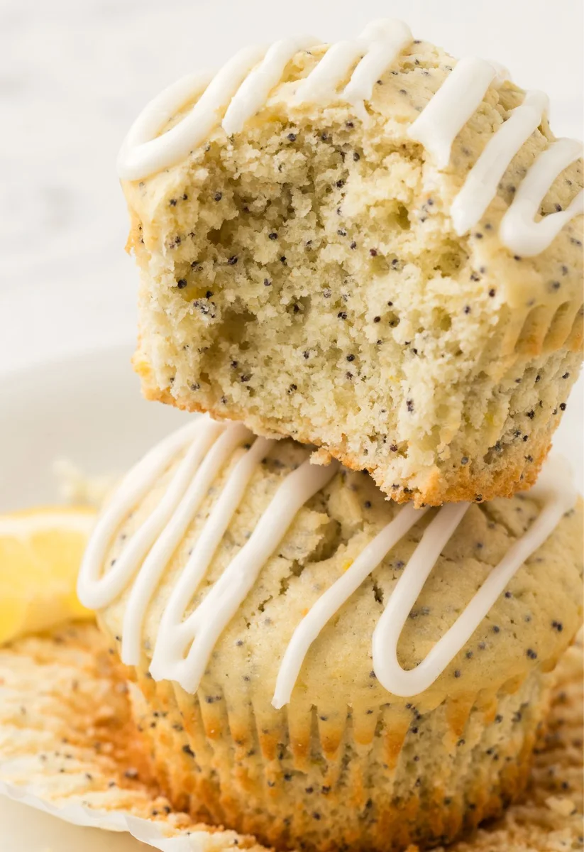 Coconut Lemon Poppyseed Muffins