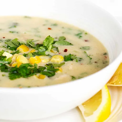 Chicken Corn Chowder with Coconut Milk