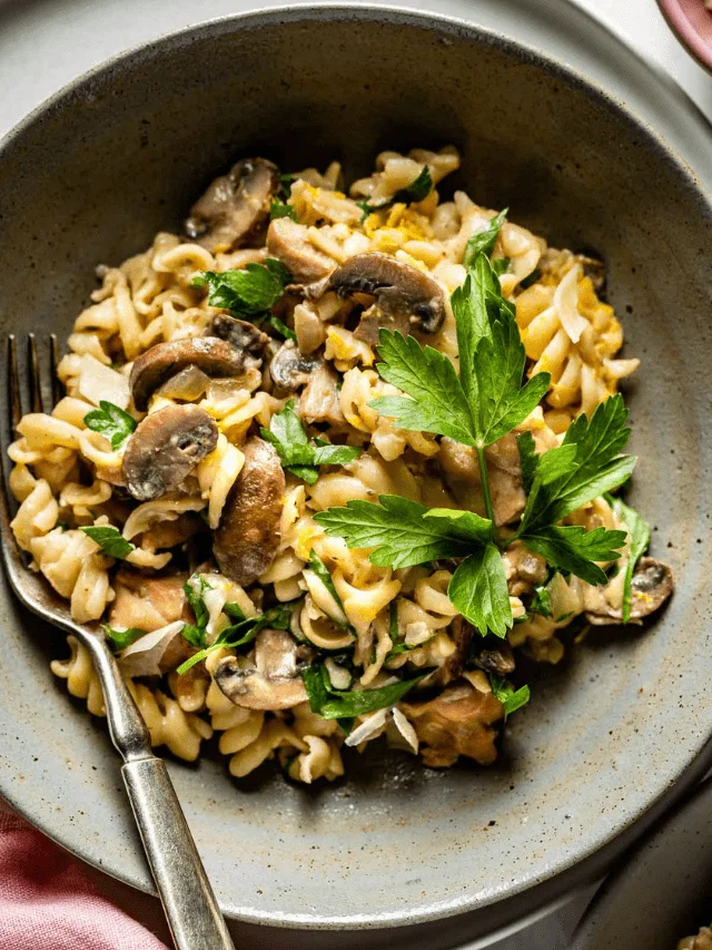 Chicken Mushroom Pasta Recipe