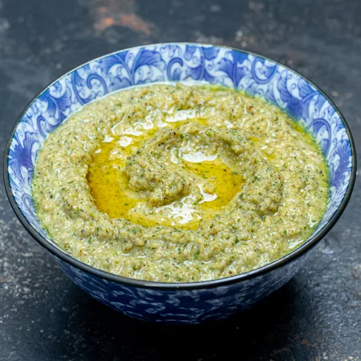Pesto de Hojas de Coliflor