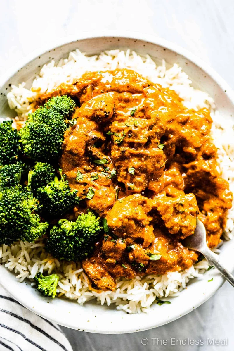 Chicken tikka masala in 4 semplici passaggi