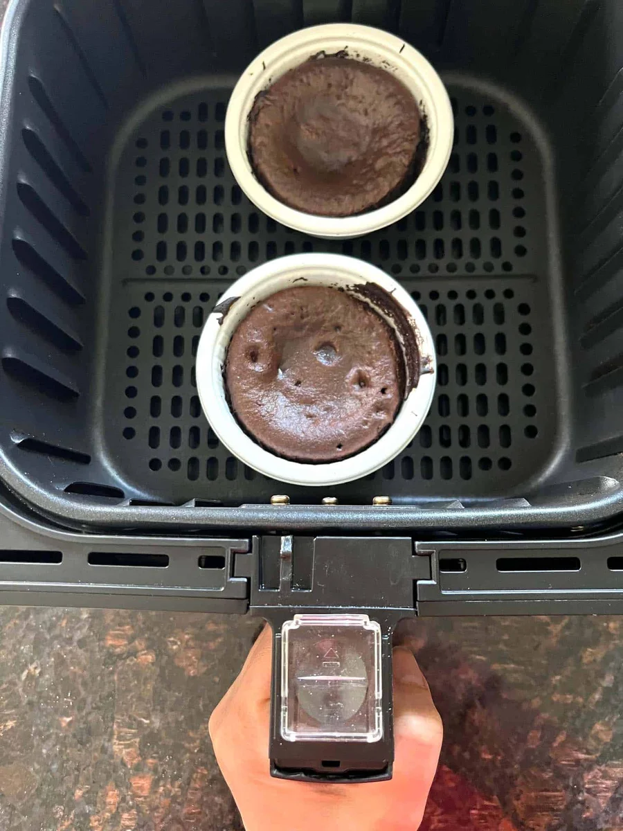 Air Fryer Trader Joe’s Chocolate Lava Cakes