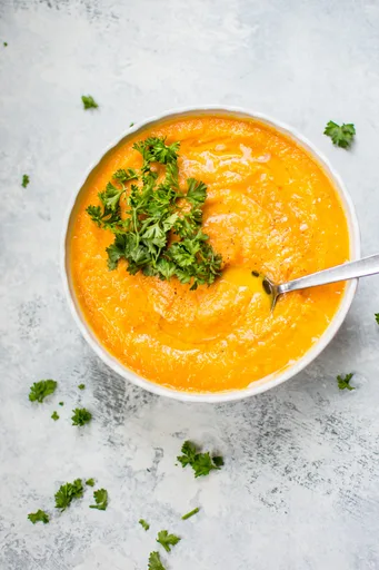 Carrot and Celery Root Soup
