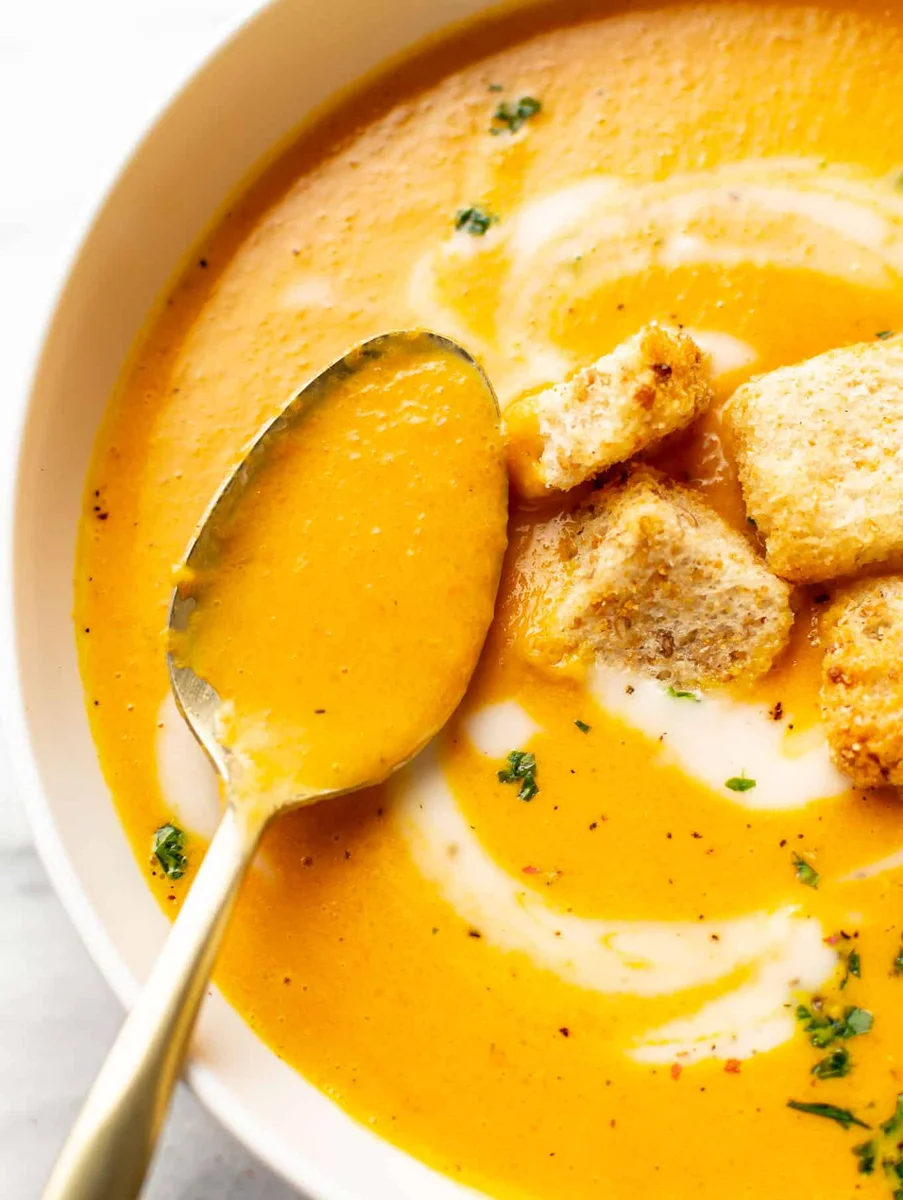 Creamy Carrot Ginger Soup