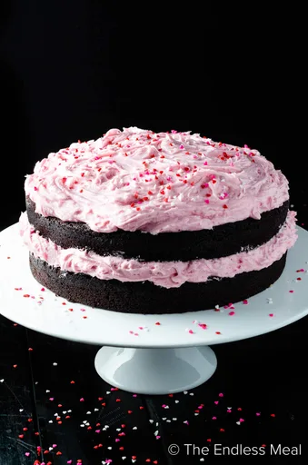Receta de pastel de chocolate y remolacha
