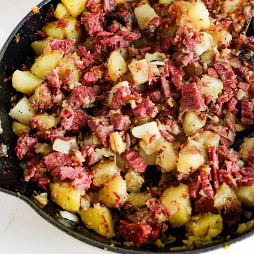 Hash de carne en conserva