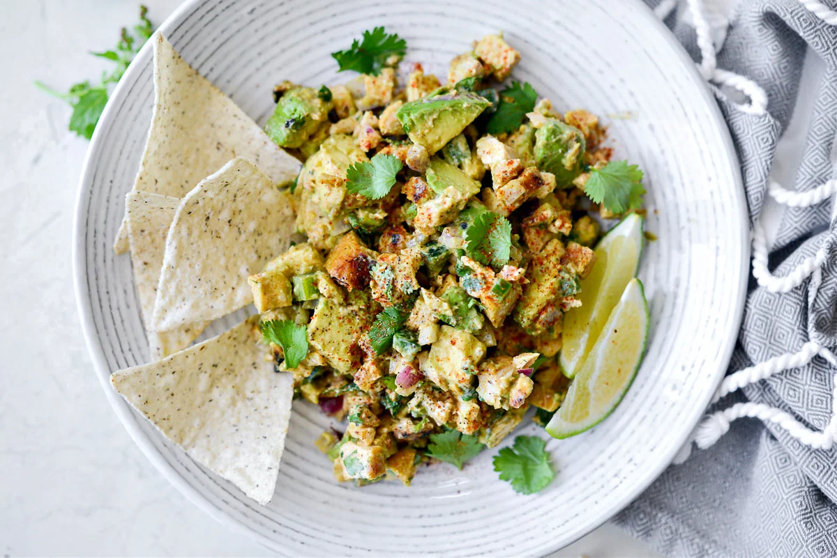 Cilantro-Lime Grilled Chicken Avocado Salad