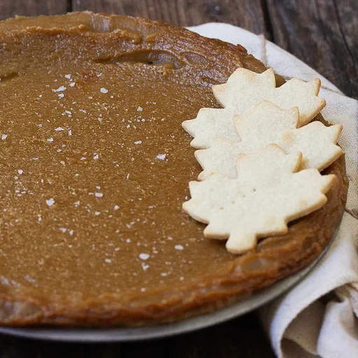 Classic Canadian Maple Syrup Pie