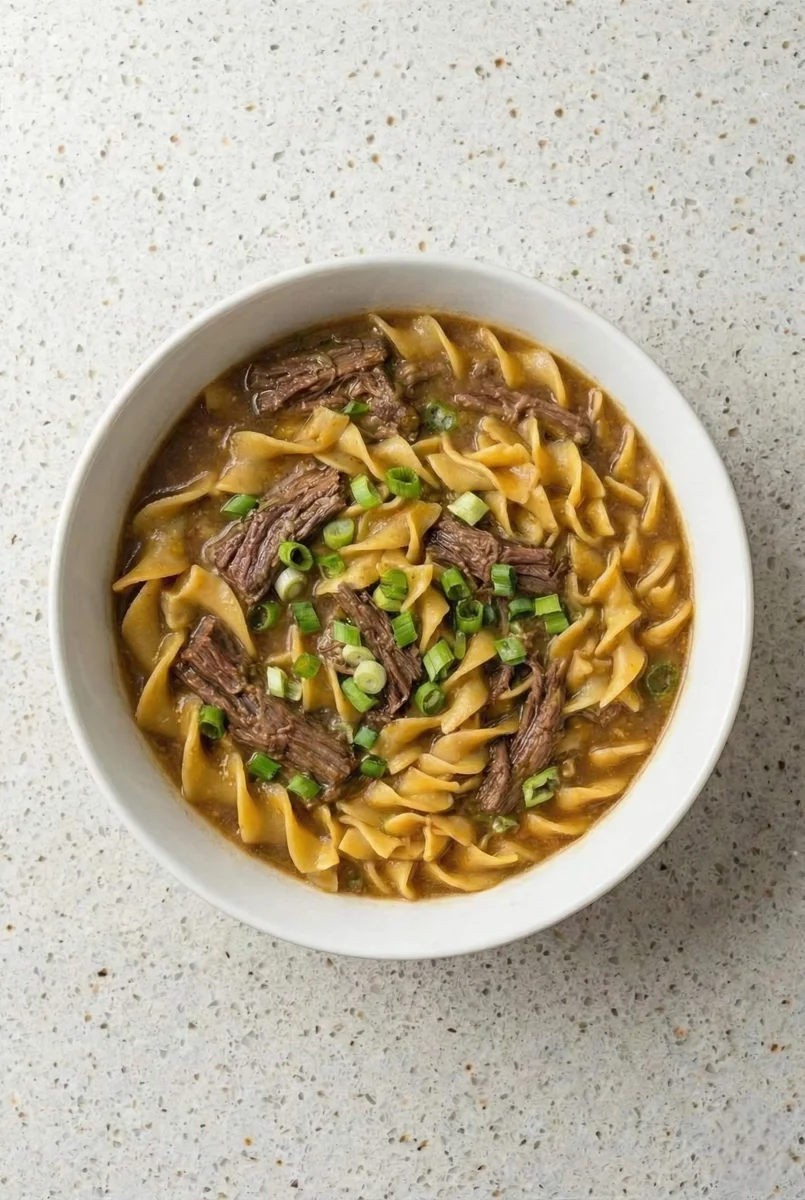 Amish Beef And Noodles