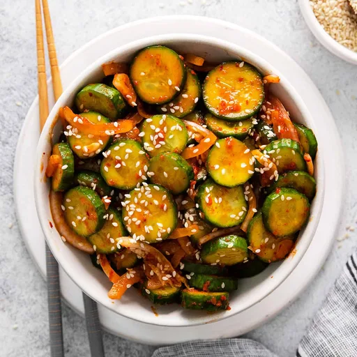 Kimchi rápido de pepino