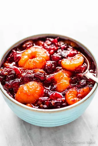Cranberry Sauce with Mandarin Oranges Recipe
