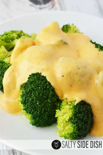 Salsa de queso para brócoli