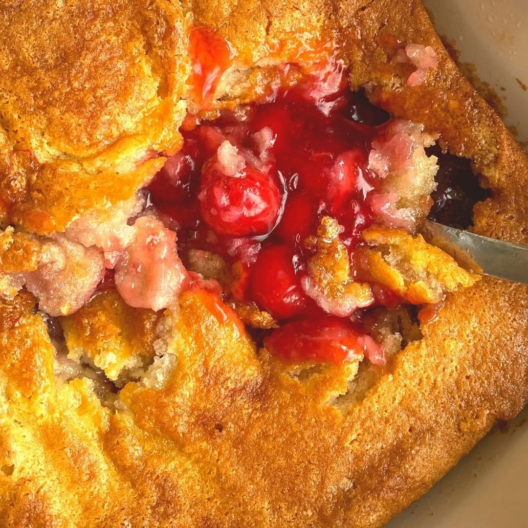 Cherry Cobbler Recipe with Pie Filling