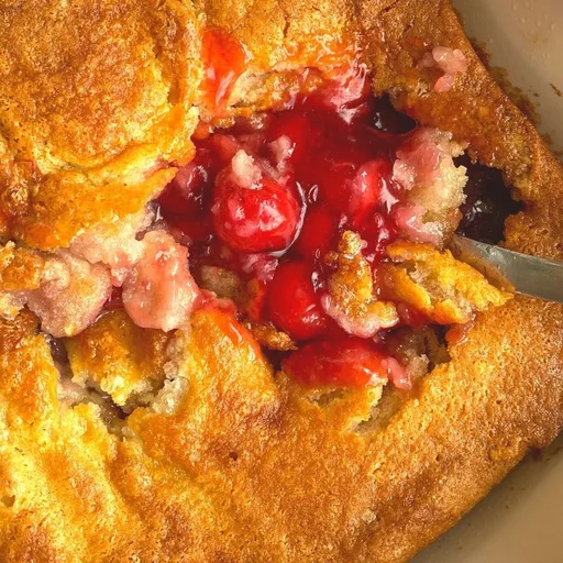 Cherry Cobbler Recipe with Pie Filling