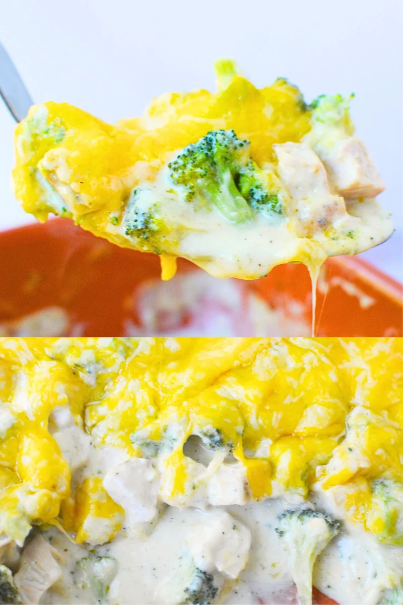 Chicken Broccoli Casserole (no rice, no pasta)