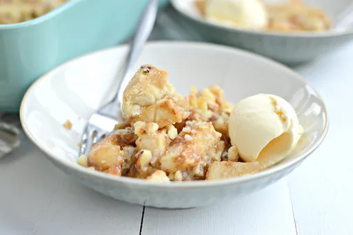 Easy Apple Pear Crumble