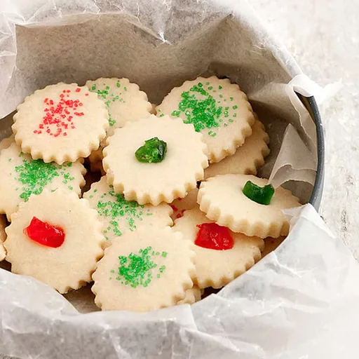 Dad's Christmas Shortbread Cookies