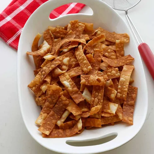 Fried Wonton Strips