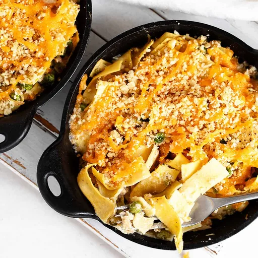 Easy Tuna Casserole for Two