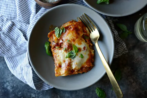 Lasaña de raviolis fácil