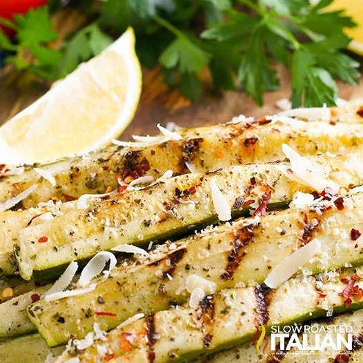 Easy Grilled Zucchini Parmesan Recipe with Italian Twist