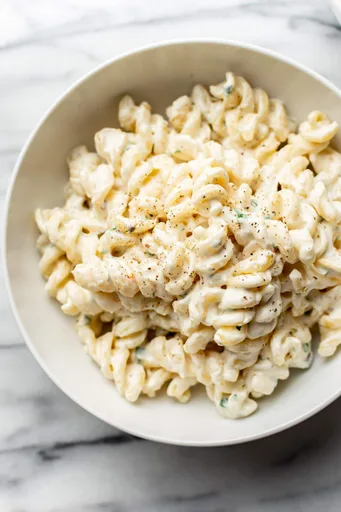 Salsa de pasta con queso crema