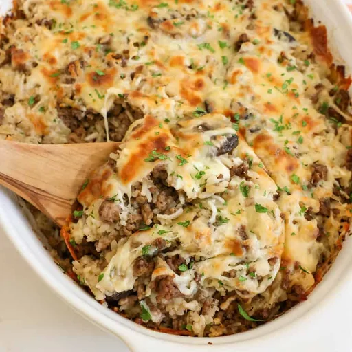 Carne Picada con Arroz