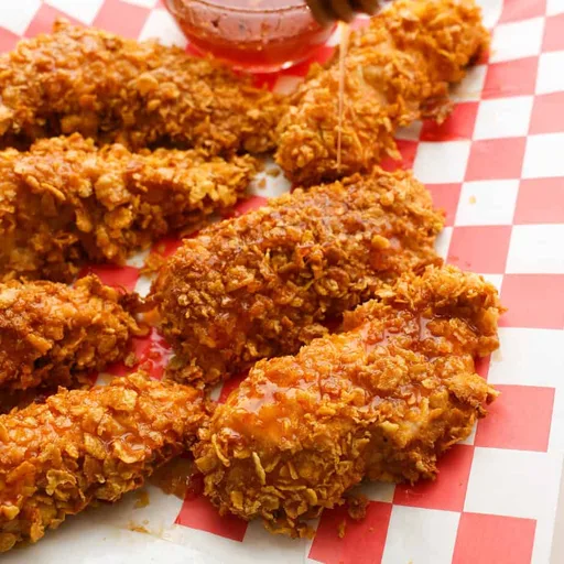 Pollo con miel picante