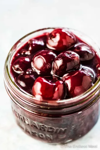 Easy Cherry Sauce (made with fresh or frozen cherries)