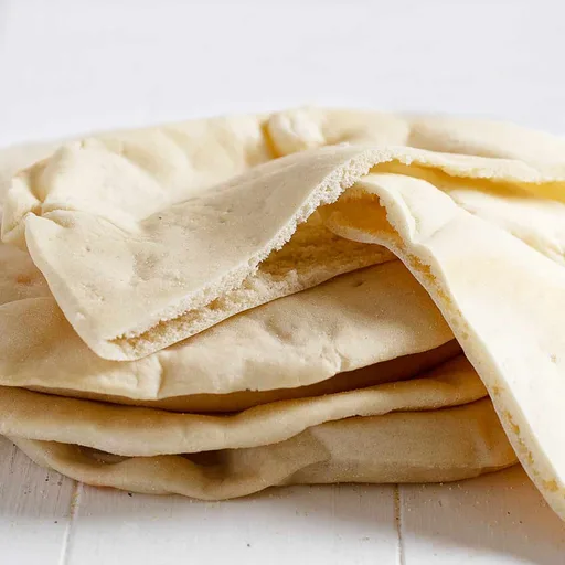 Pan de pita casero con bolsillo