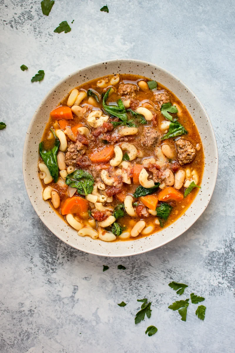 Crockpot Italian Sausage Soup
