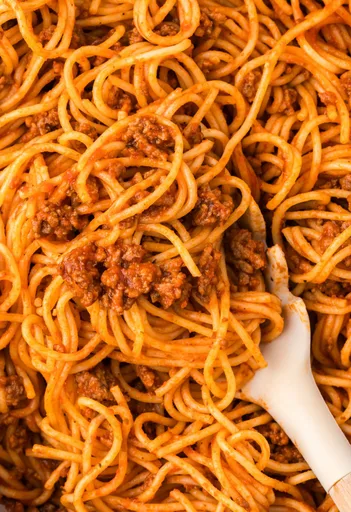 Receta de espaguetis caseros