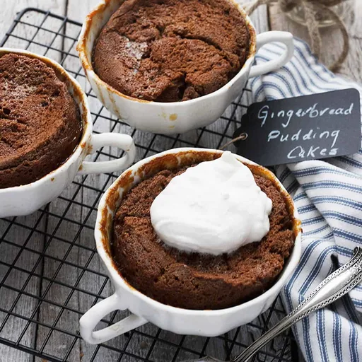 Gingerbread Pudding Cake