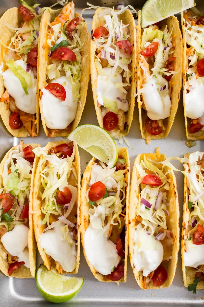 Baked Chicken Tacos