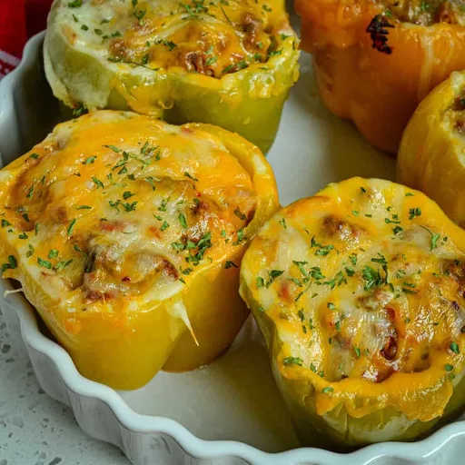 Receta de Pimientos Rellenos a la Mexicana