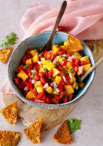 Receta de salsa de mango
