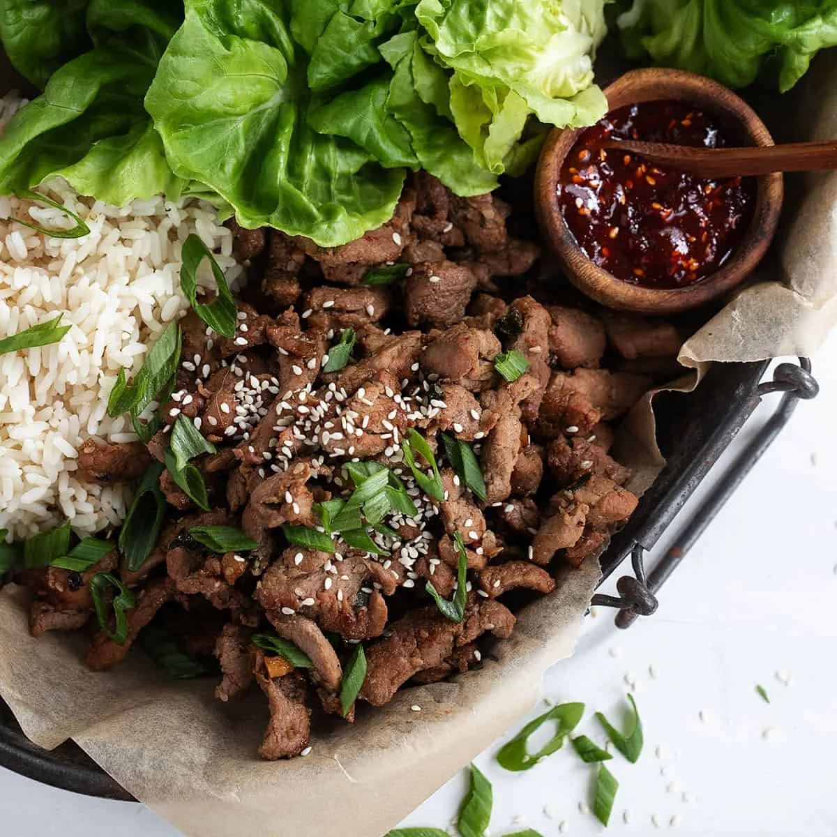 Korean Bulgogi Lettuce Wraps