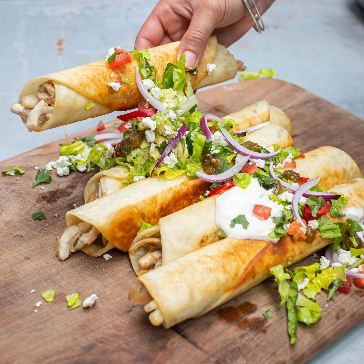 Flautas De Pollo