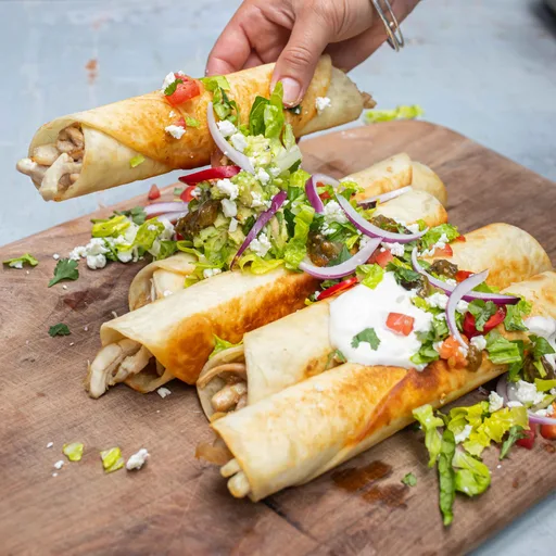 Flautas de Pollo