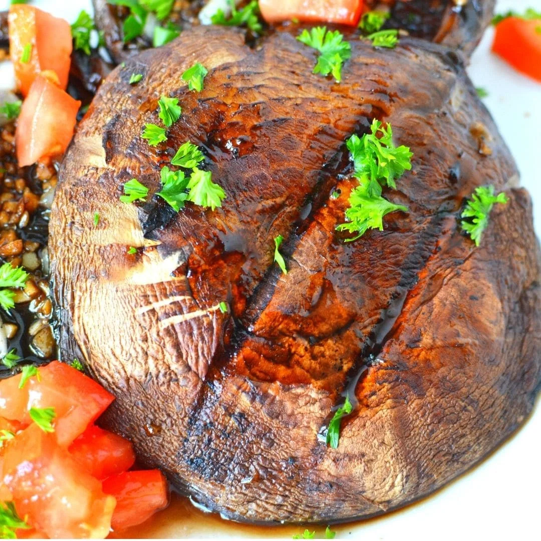 Grilled Portobello Mushrooms with Balsamic