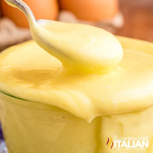 Receta de crema pastelera italiana