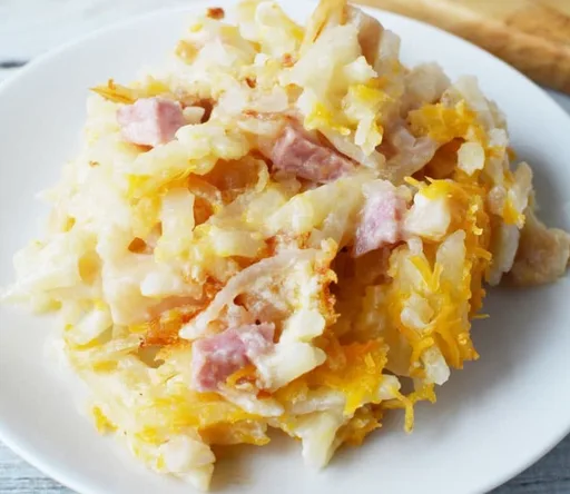 Ham and Hashbrown Casserole