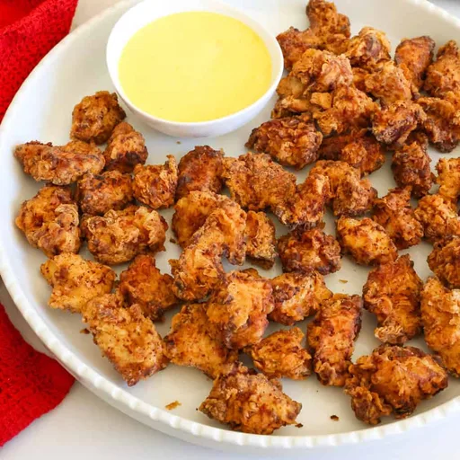 Pollo crujiente en bocado