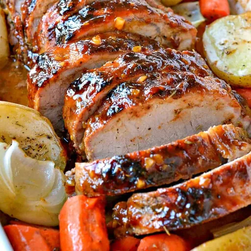 Lomo de cerdo asado